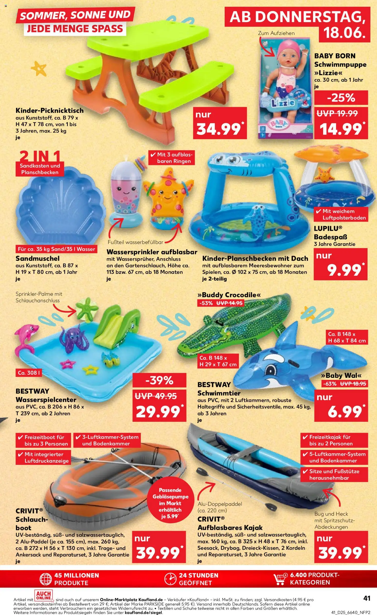 Kaufland Prospekt Stuttgart – gültig ab 18.06.2026 | Seite: 41 | Produkte: Wasser