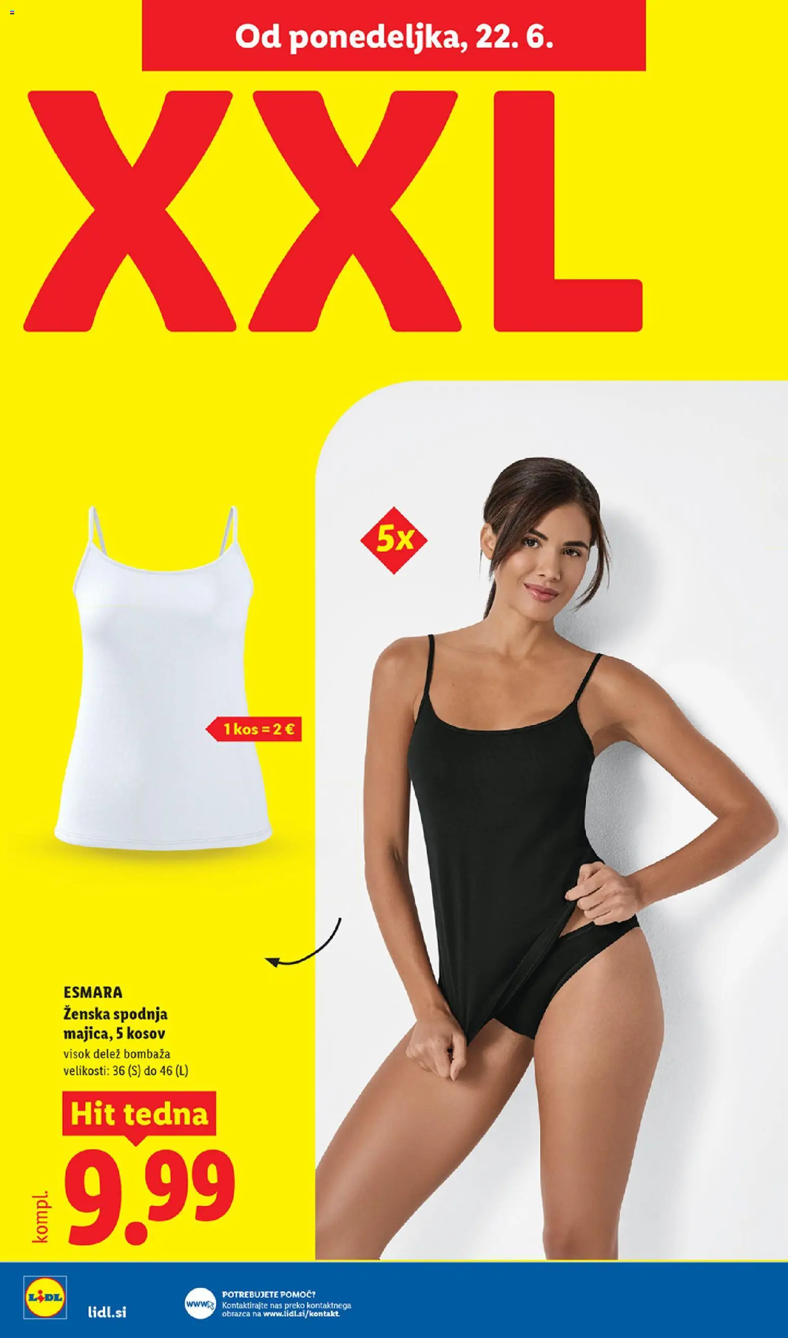 Novi Lidl katalog ponudbe – veljaven od 18.06.2026 | Stran: 52 | Izdelki: Kos