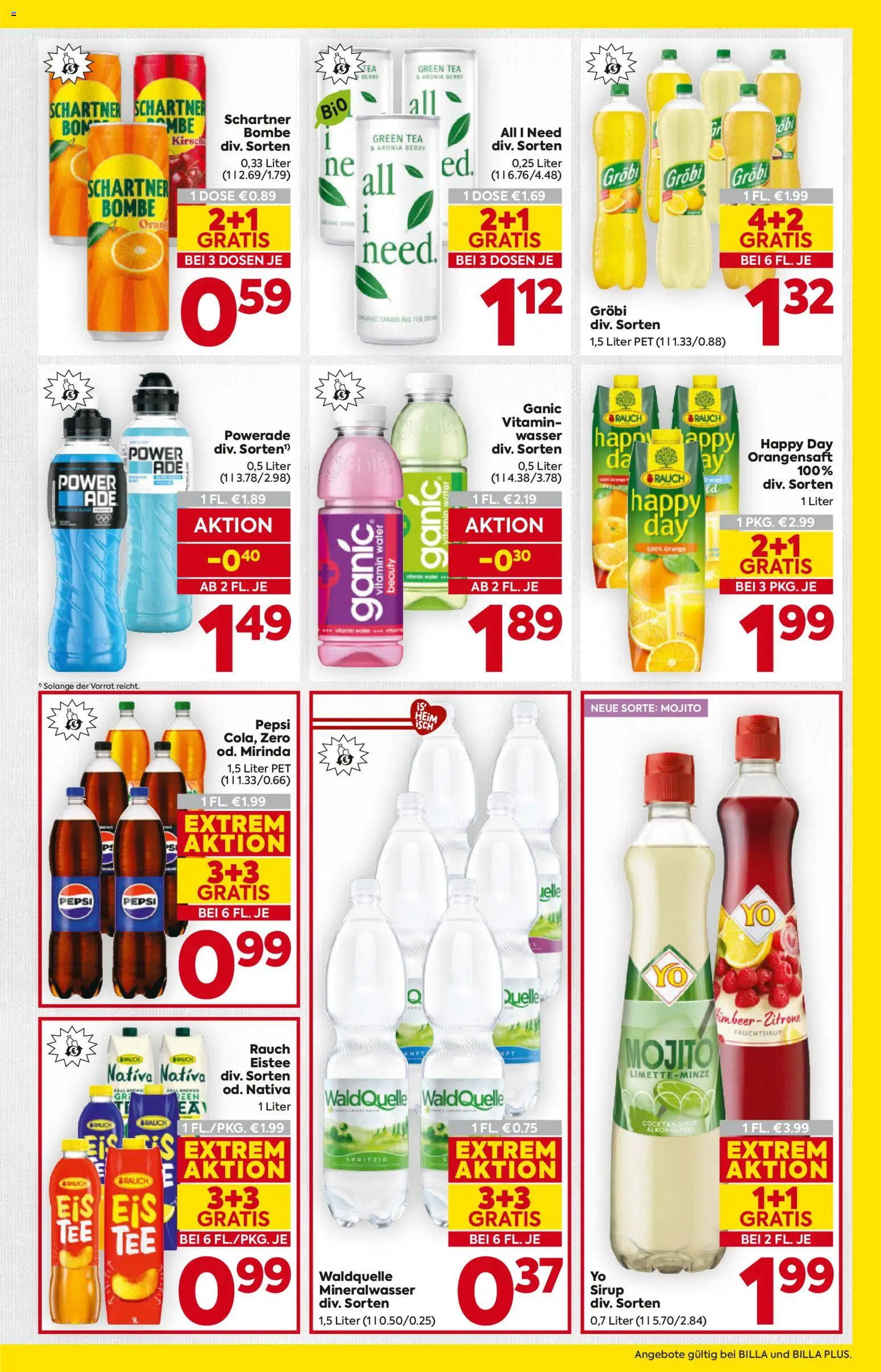 Billa Flugblatt - Salzburg gültig ab 28.05.2026 | Seite: 13 | Produkte: Wasser
