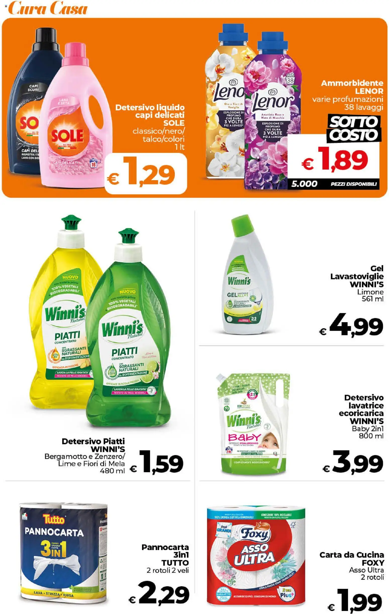 Volantino Ipercoop del 13/10/2026 | Pagina: 46 | Prodotti: Ammorbidente, Lime, Lavatrice, Profumo