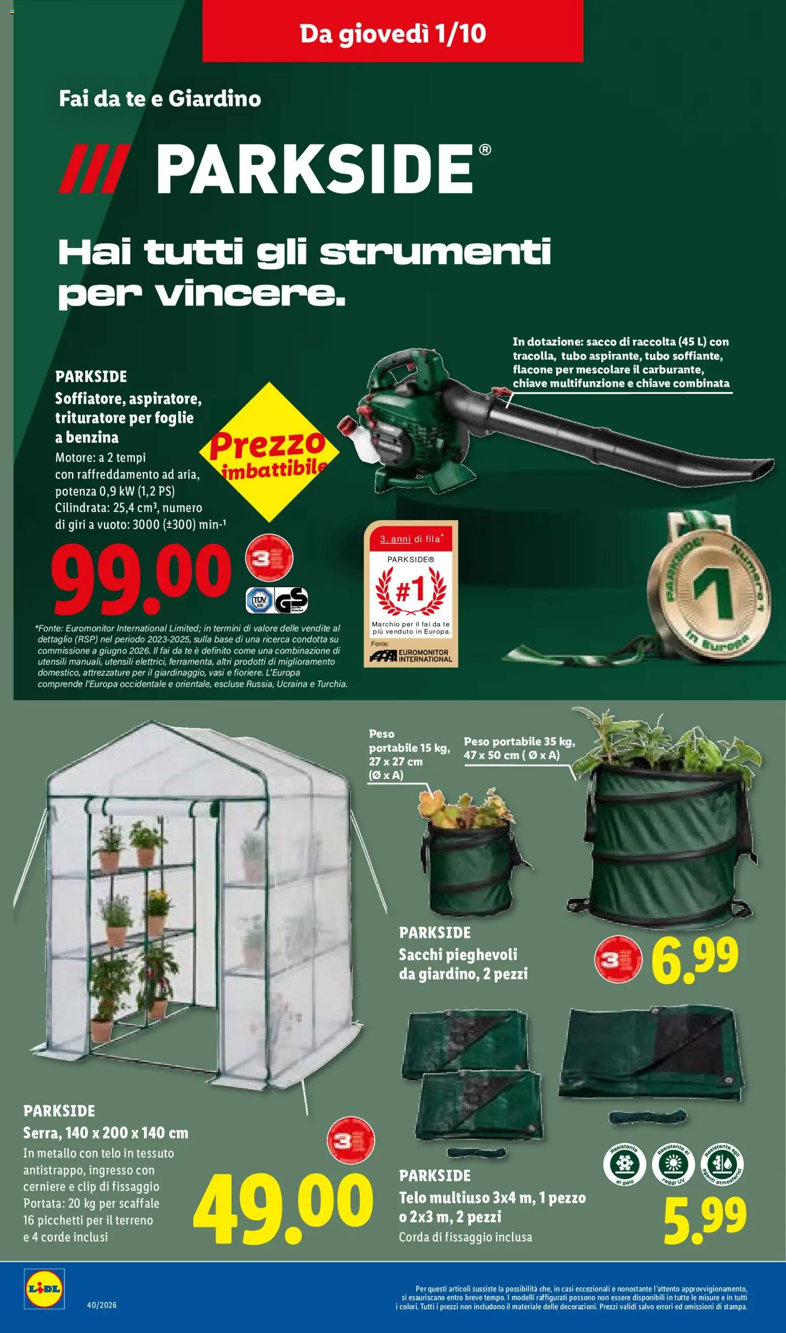 Volantino Lidl del 01/10/2026 | Pagina: 24