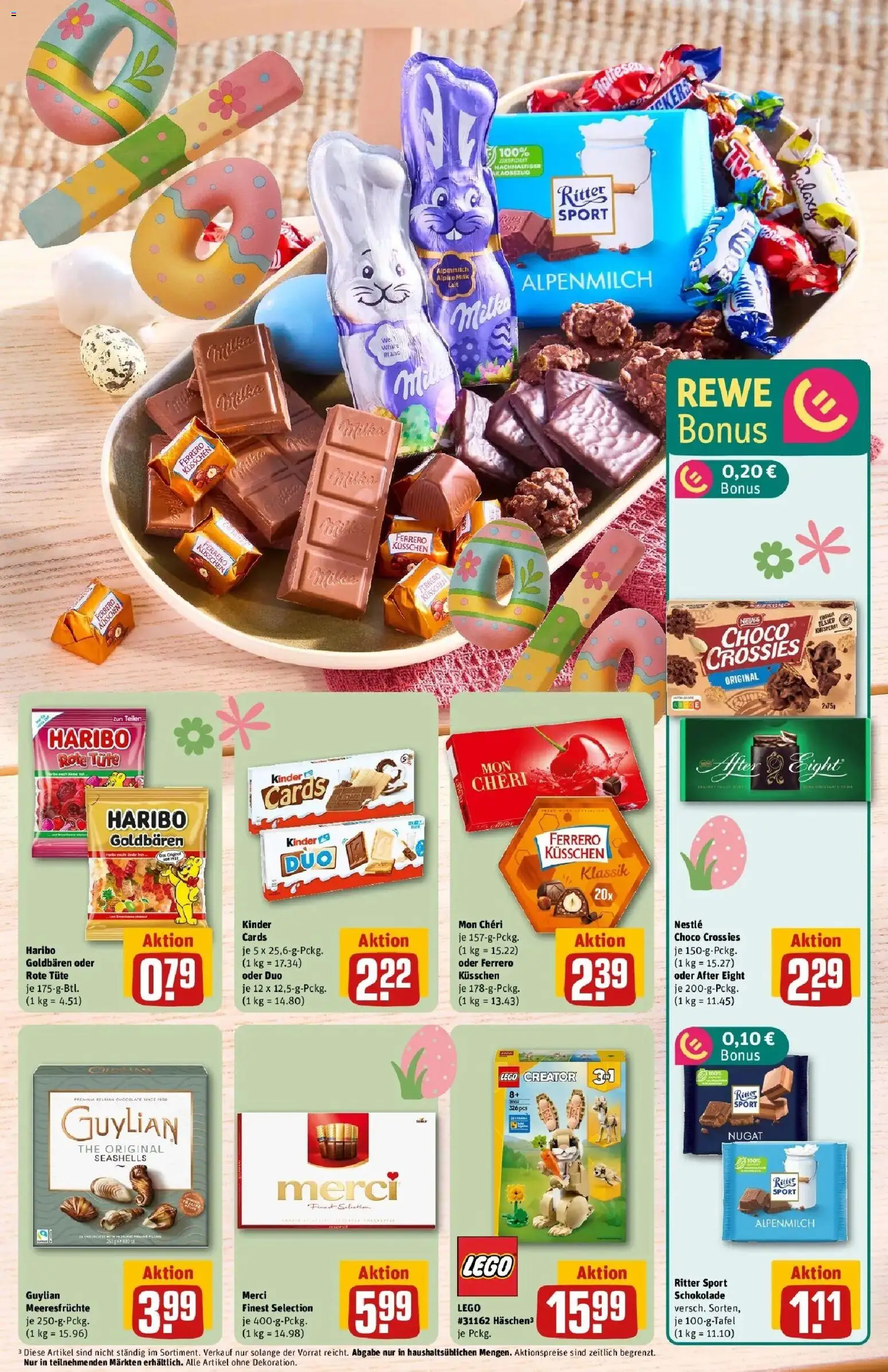 Rewe Prospekt Zülpich	 – gültig ab 23.03.2026 | Seite: 5 | Produkte: Haribo, Schokolade, Ritter sport, Mon cheri