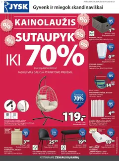 JYSK leidinys galioja nuo 16.06.2026