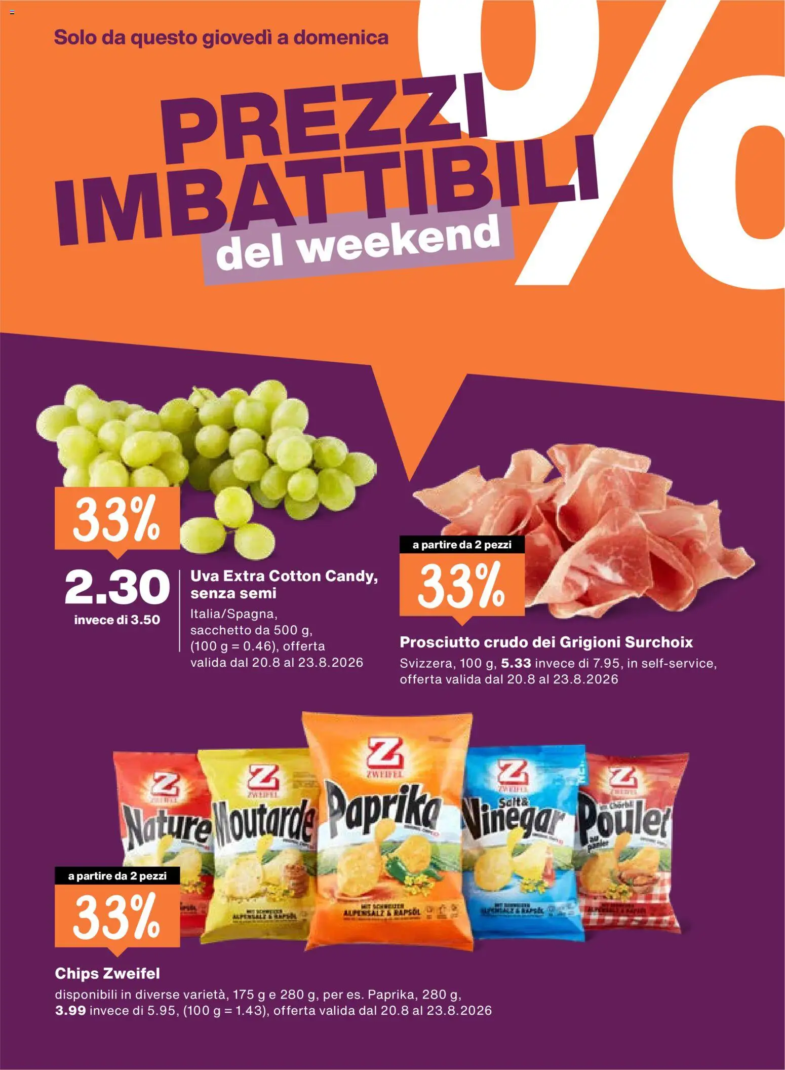 Migros aktionen IT – gültig ab 20.08.2026 | Seite: 20