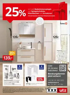XXXLutz Badezimmermöbel ab 01.09.2026 gültig
