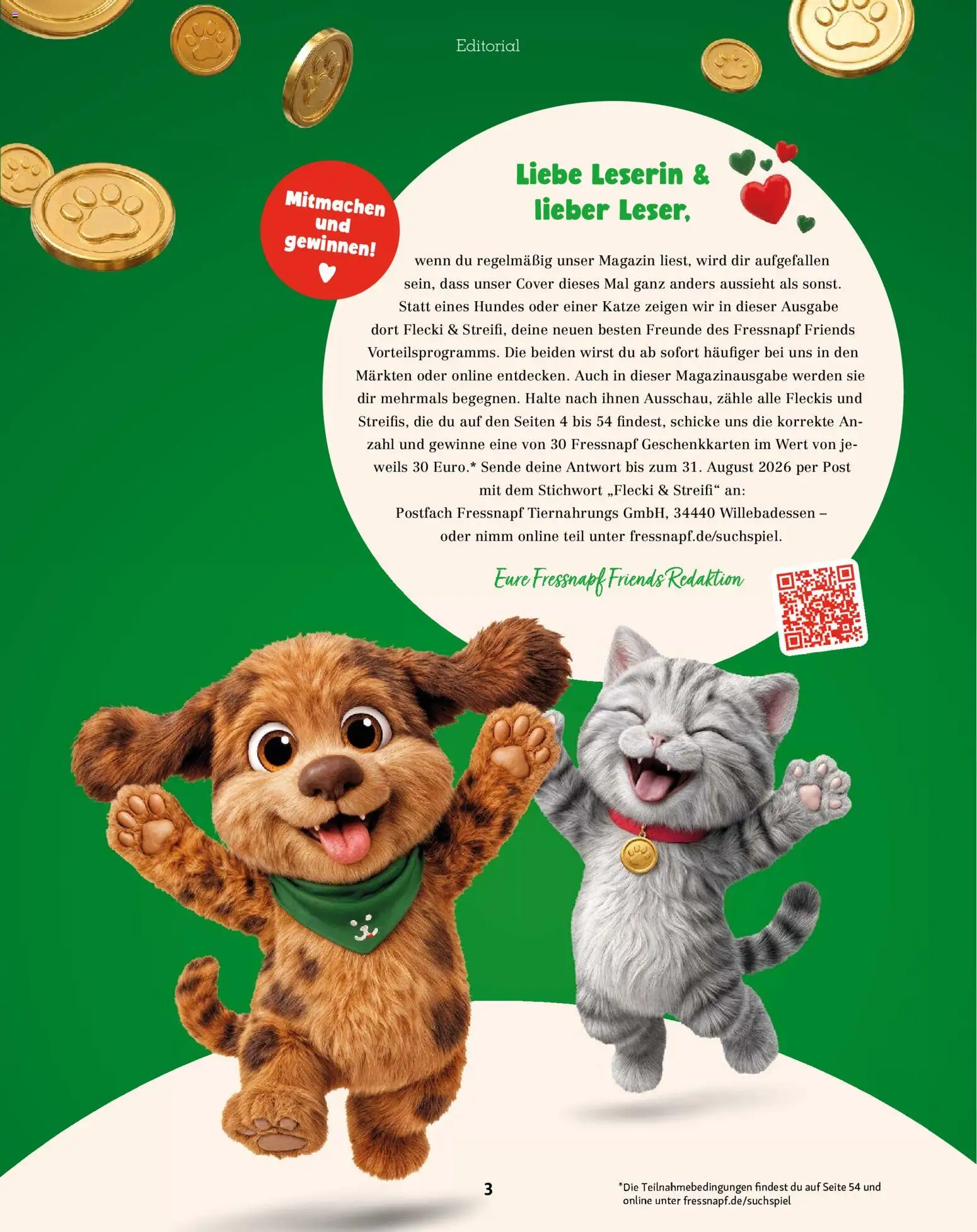 Fressnapf Friends Magazin – gültig ab 01.07.2026 | Seite: 3