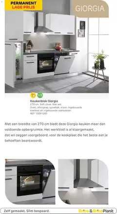 Brico Opberg- & keukencatalogus - Voorbeeld van een folder van Brico, geldig van 23/07/2026 | Pagina: 19 | Producten: Koelkast, Kookplaat, Keukenblok