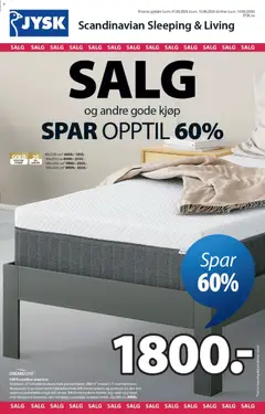 Forhåndsvisning av JYSK kundeavis gyldig fra 01.06.2026