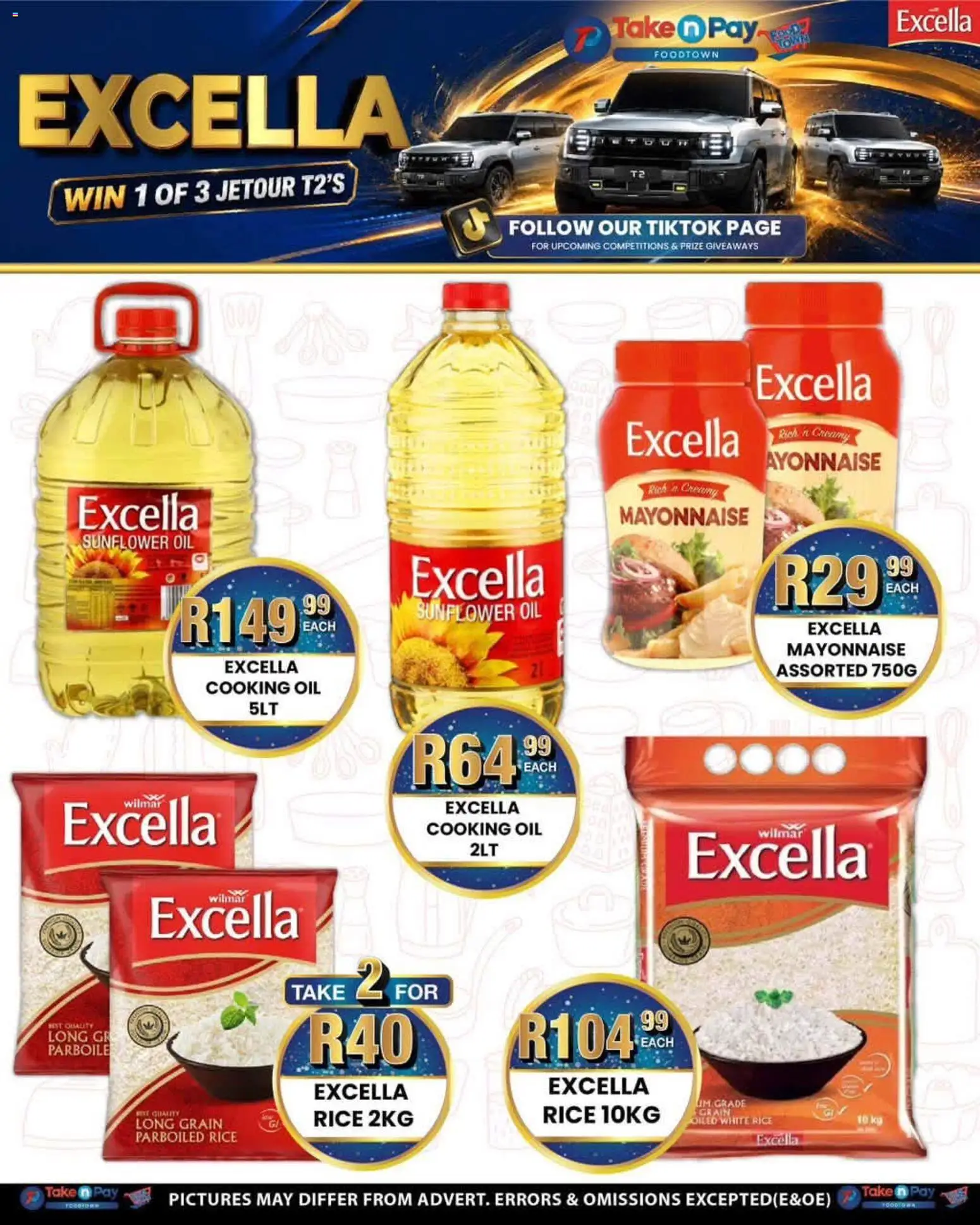 New Take n Pay catalogue – valid from 06/07/2026 | Page: 24 | Products: Oil, Rice, Mayonnaise