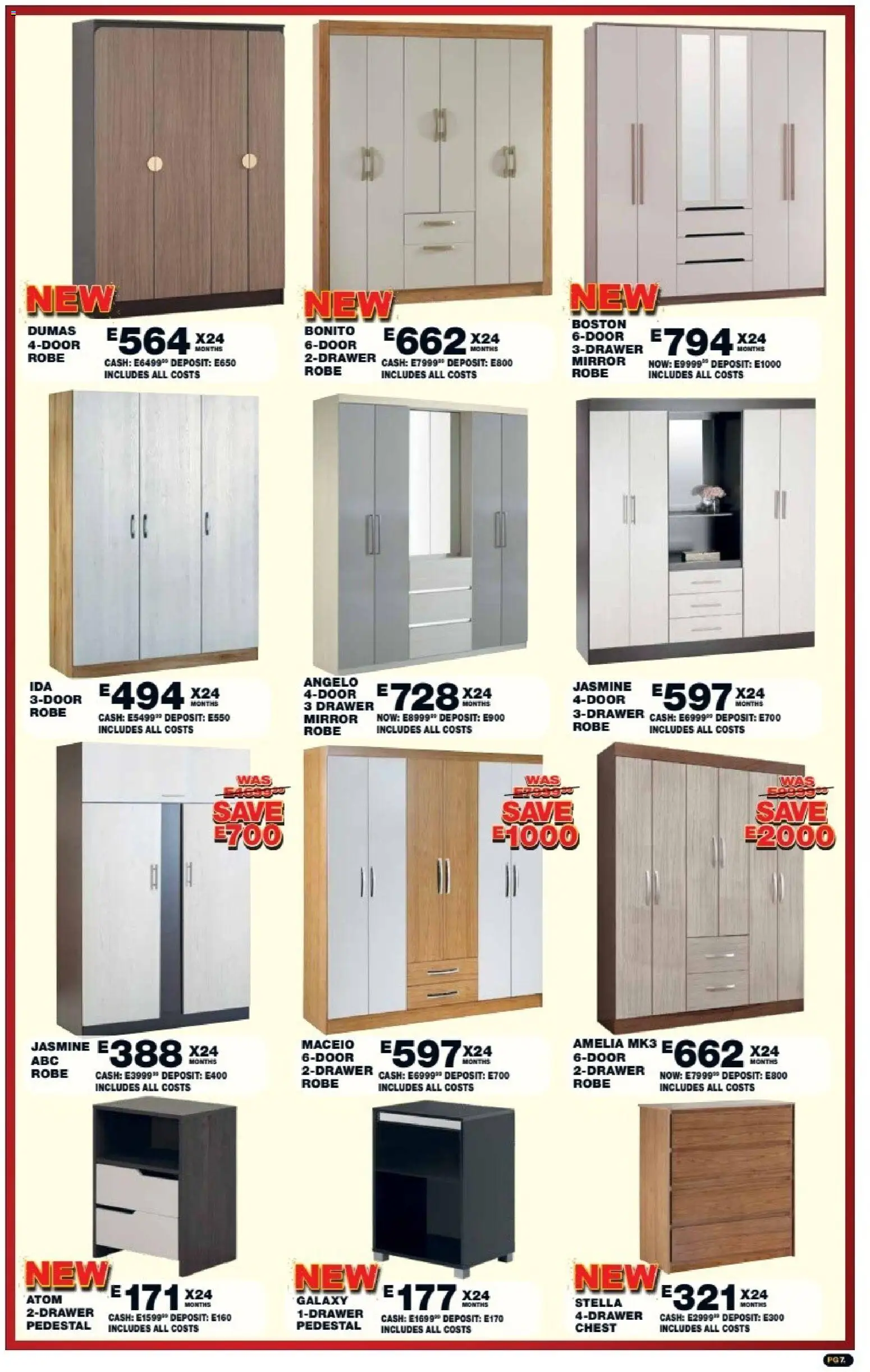 New Lewis Stores catalogue – valid from 05/10/2026 | Page: 7 | Products: Pedestal, Mirror