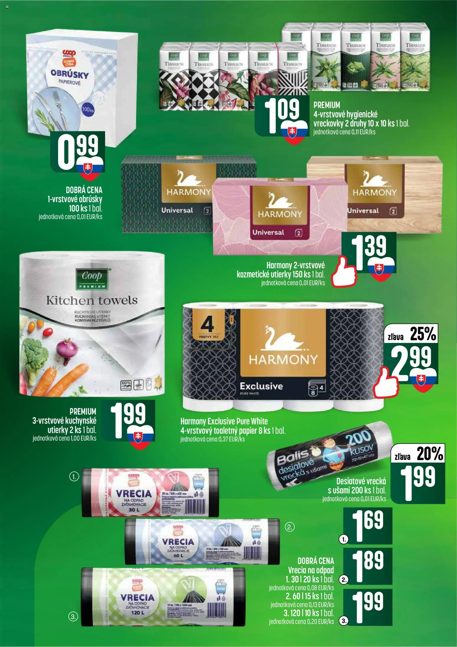 Nové COOP Jednota akcie – leták je platný od 02.07.2026 | Strana: 54 | Produkty: Toaletný papier