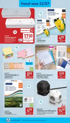 Aldi folder week 30 - Voorbeeld van een folder van Aldi, geldig van 20/07/2026 | Pagina: 20 | Producten: Printer, Papier, Kan
