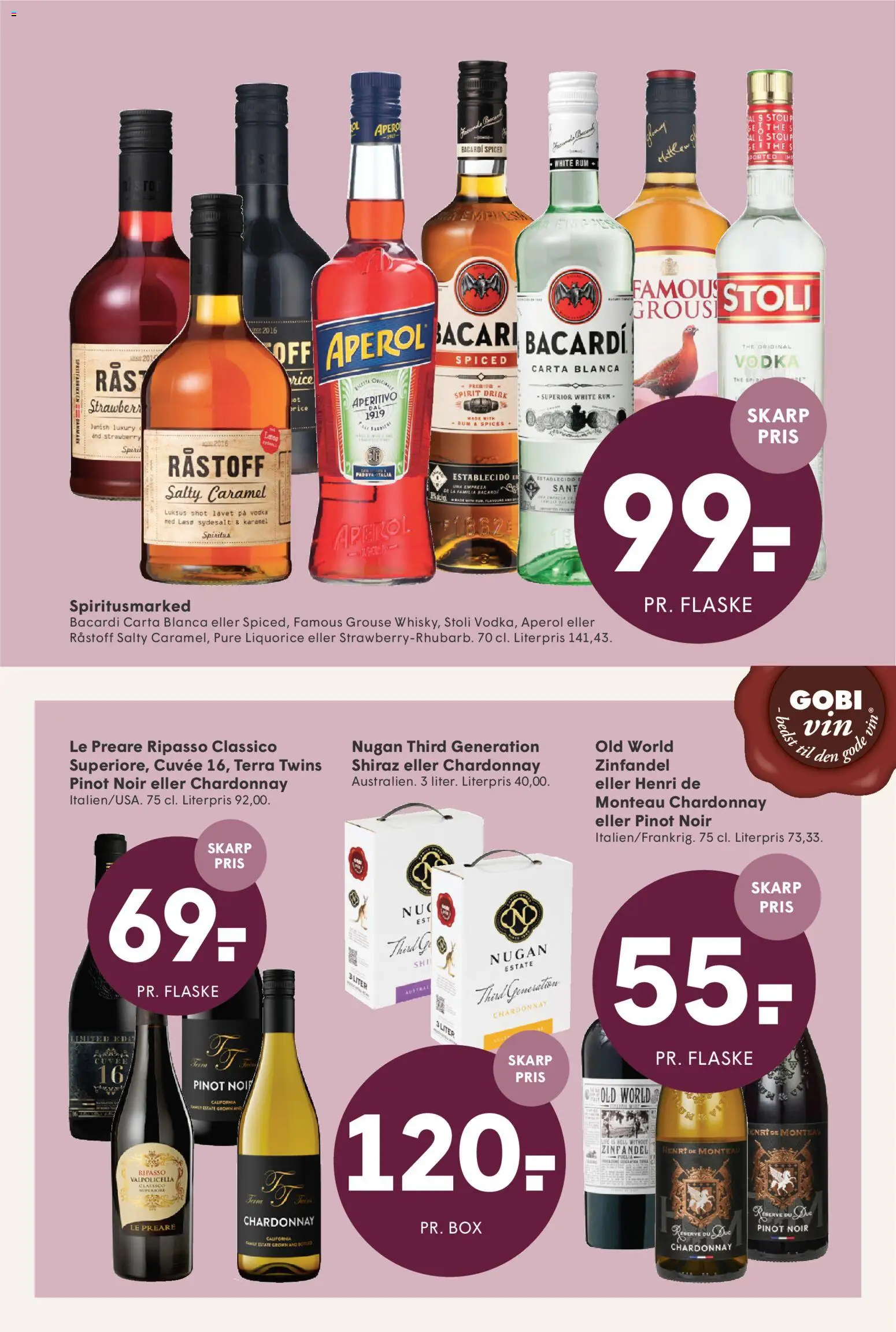 Spar tilbudsavis – gyldig fra 07/08/2026 | Side: 20 | Produkter: Vin, Ris, Vodka