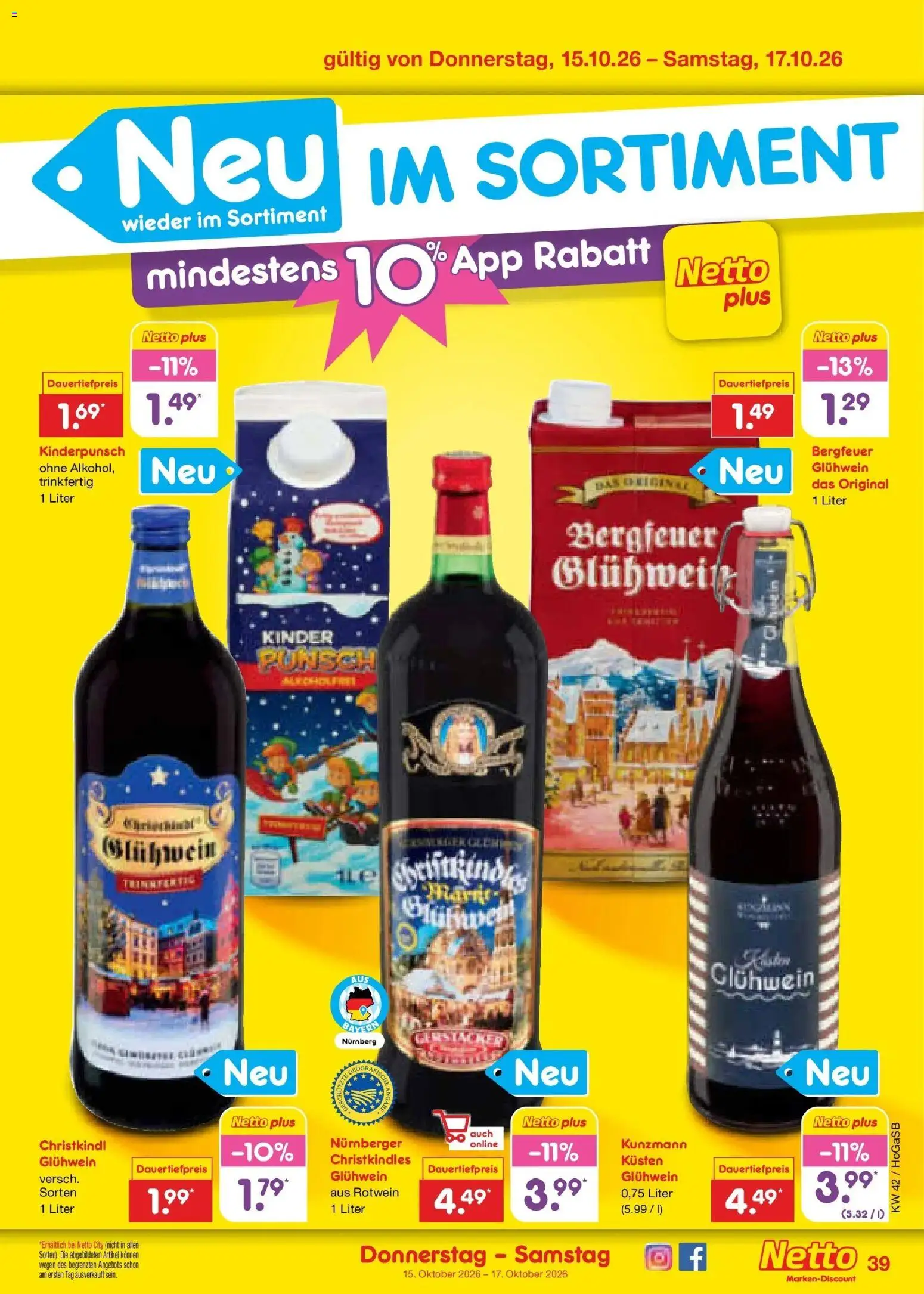 Netto Marken-Discount Prospekt Hannover (ab 12.10.2026) » Angebote | Seite: 53 | Produkte: Rotwein