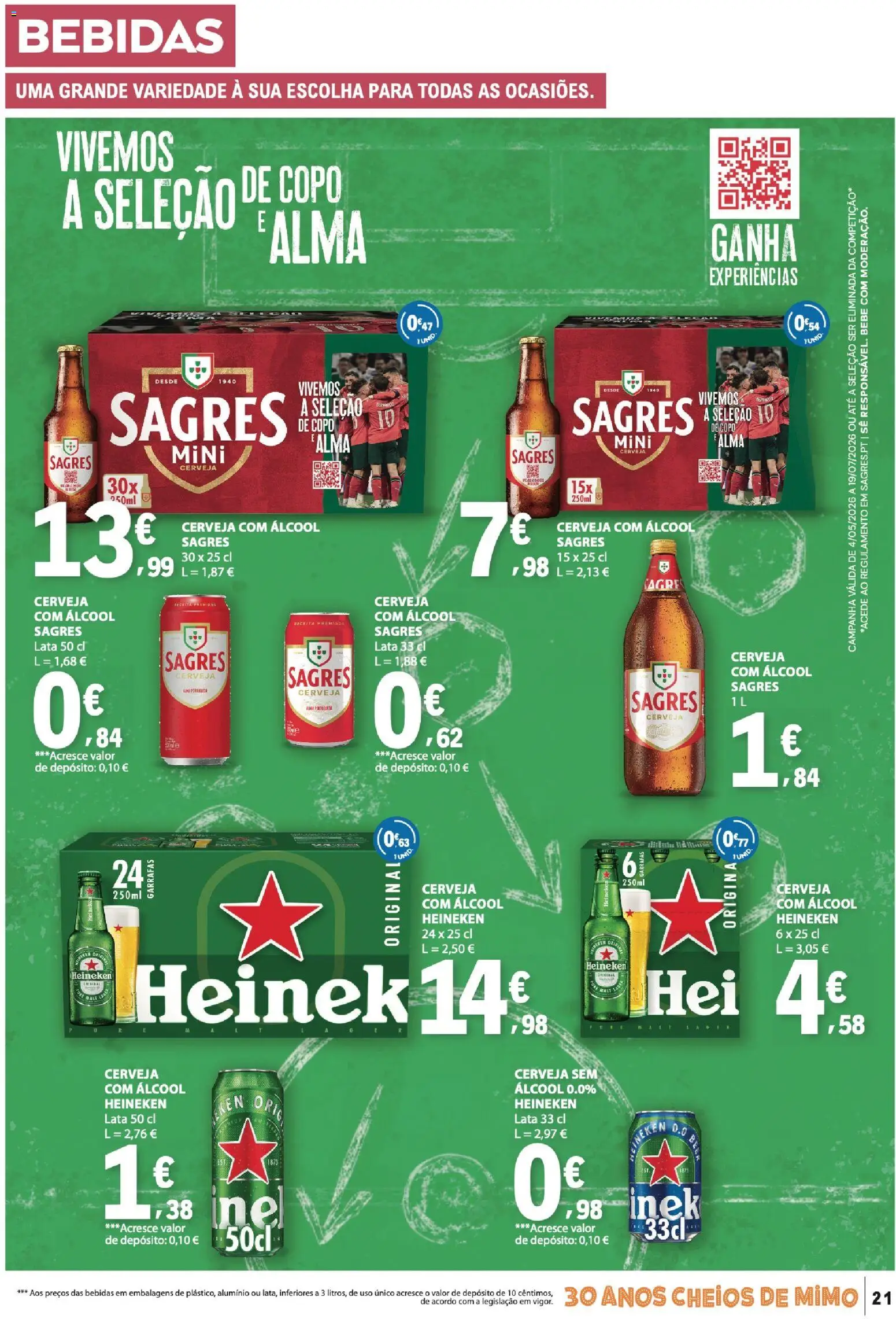 E.Leclerc folheto │ válido de 11.06.2026 | Página: 21 | Produtos: Cerveja