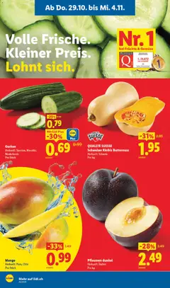 Mango, Mango, Herkunft: Peru, Chile, Pro Stück ab 29.10.2026 gültig | Seite: 4