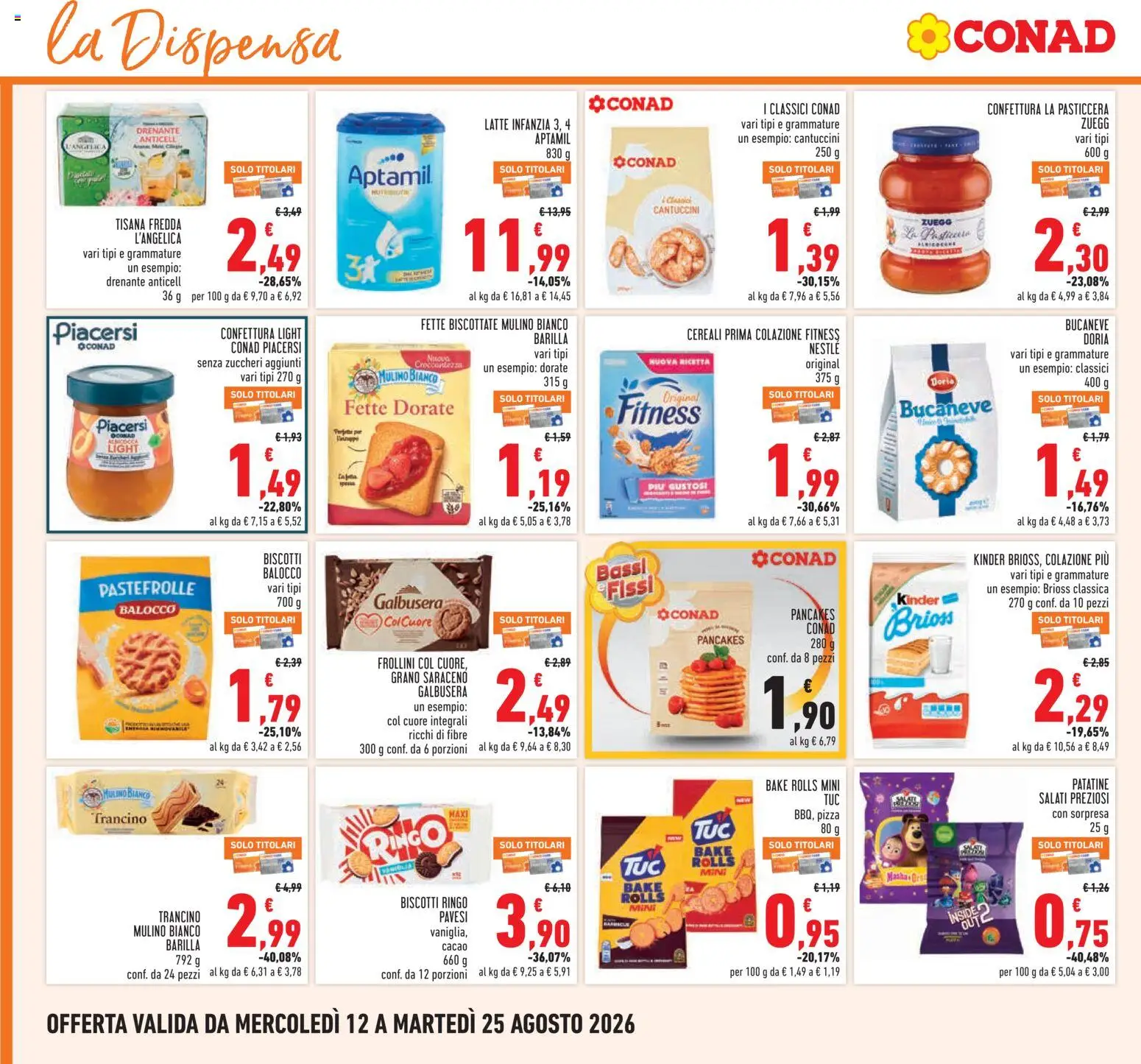 Volantino Conad del 12/08/2026 | Pagina: 12