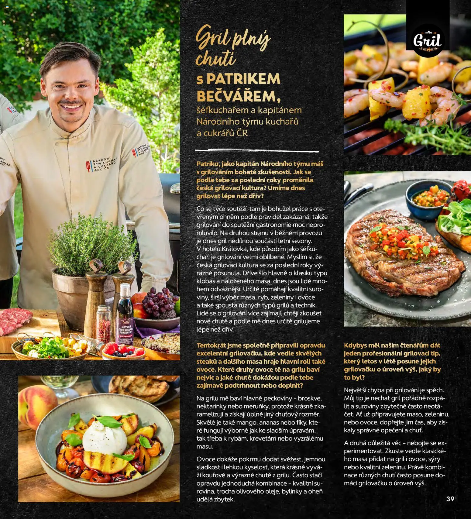 Albert magazín od 01.07.2026 | Strana: 39 | Produkty: Ovoce, Grilování, Sýry, Gril