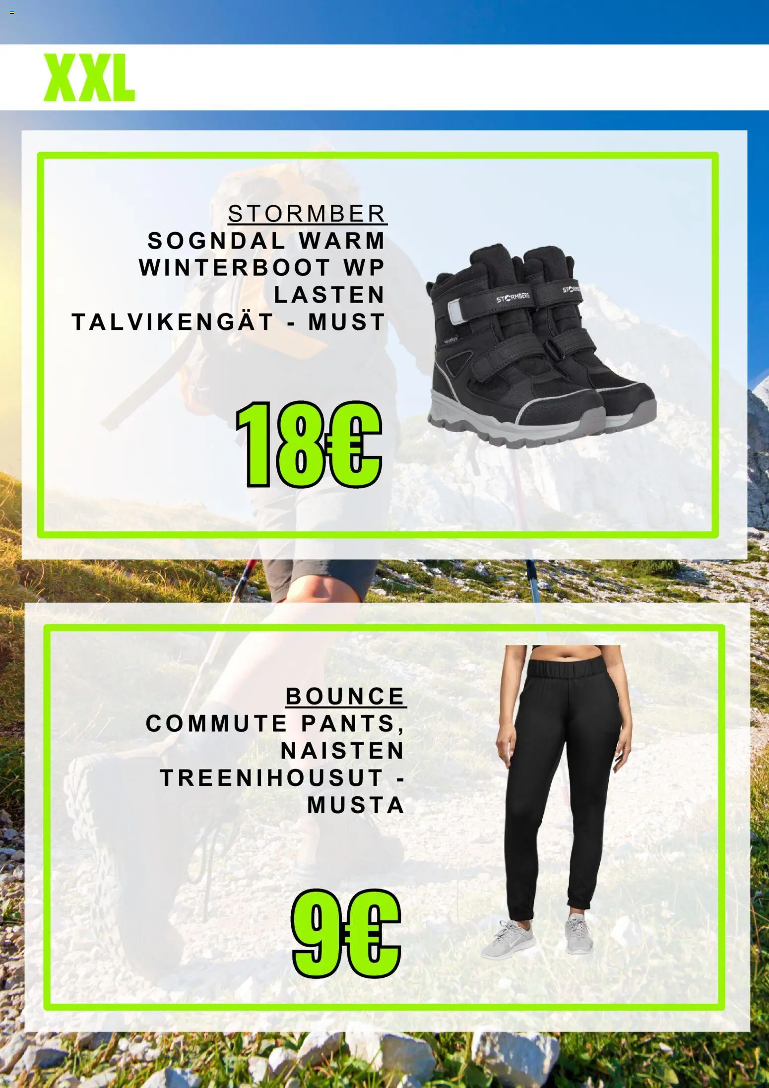 XXL tarjoukset – voimassa 27/08/2026 alkaen | Sivu: 2 | Tuotteet: Talvikengät
