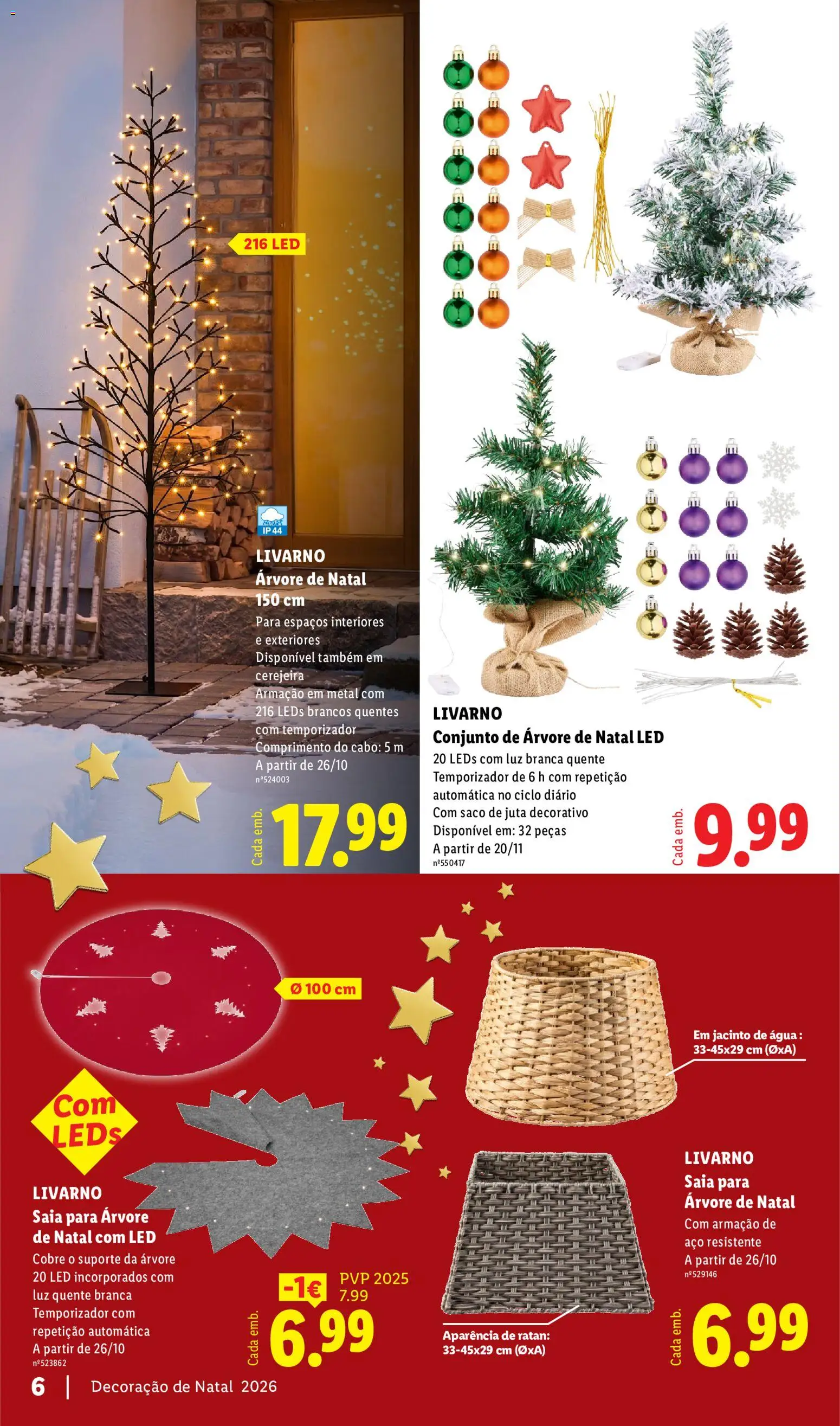 Lidl Folheto Especial Decoração de Natal │ válido de 26/10/2026 | Página: 6
