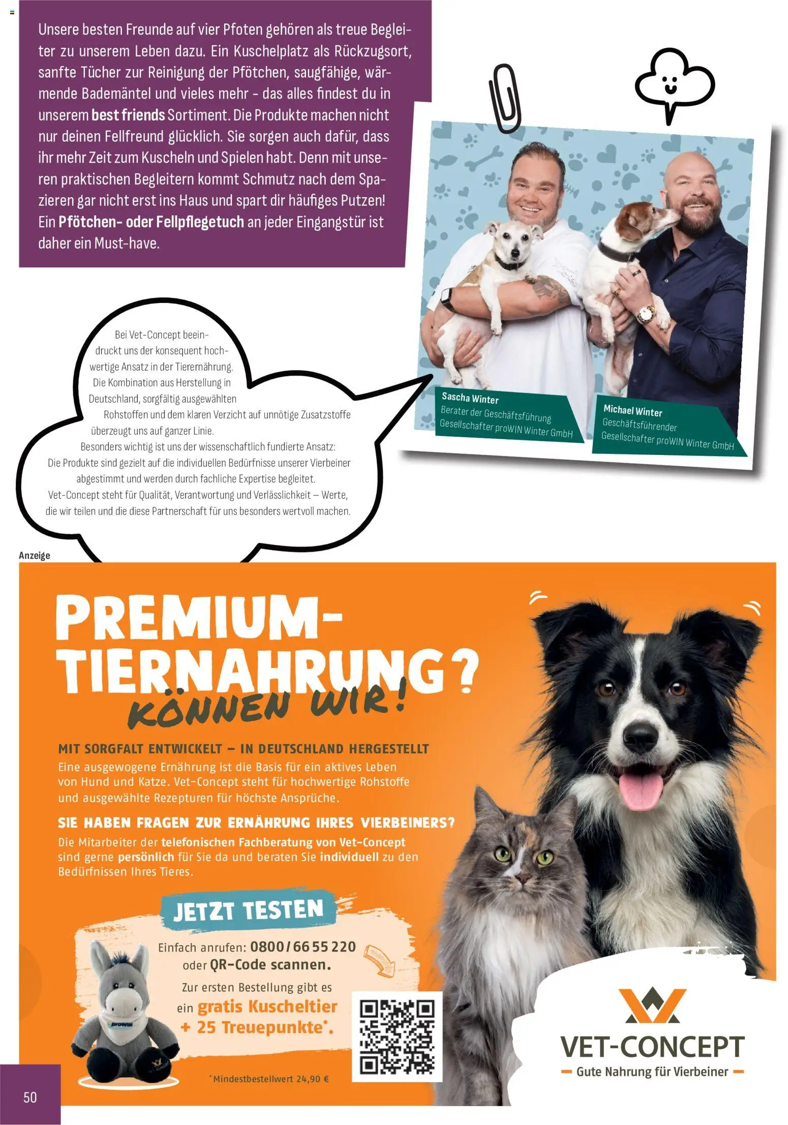 Katalog ProWin Juli / Dezember 2026 – gültig ab 01.07.2026 | Seite: 50 | Produkte: Bademantel