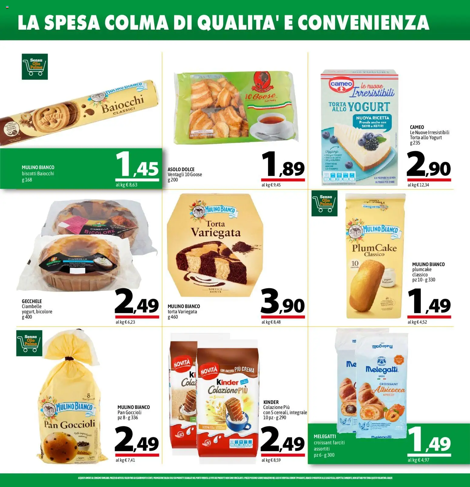 Volantino A&O del 20/08/2026 | Pagina: 10 | Prodotti: Kefir, Ciambella, Olio, Skyr
