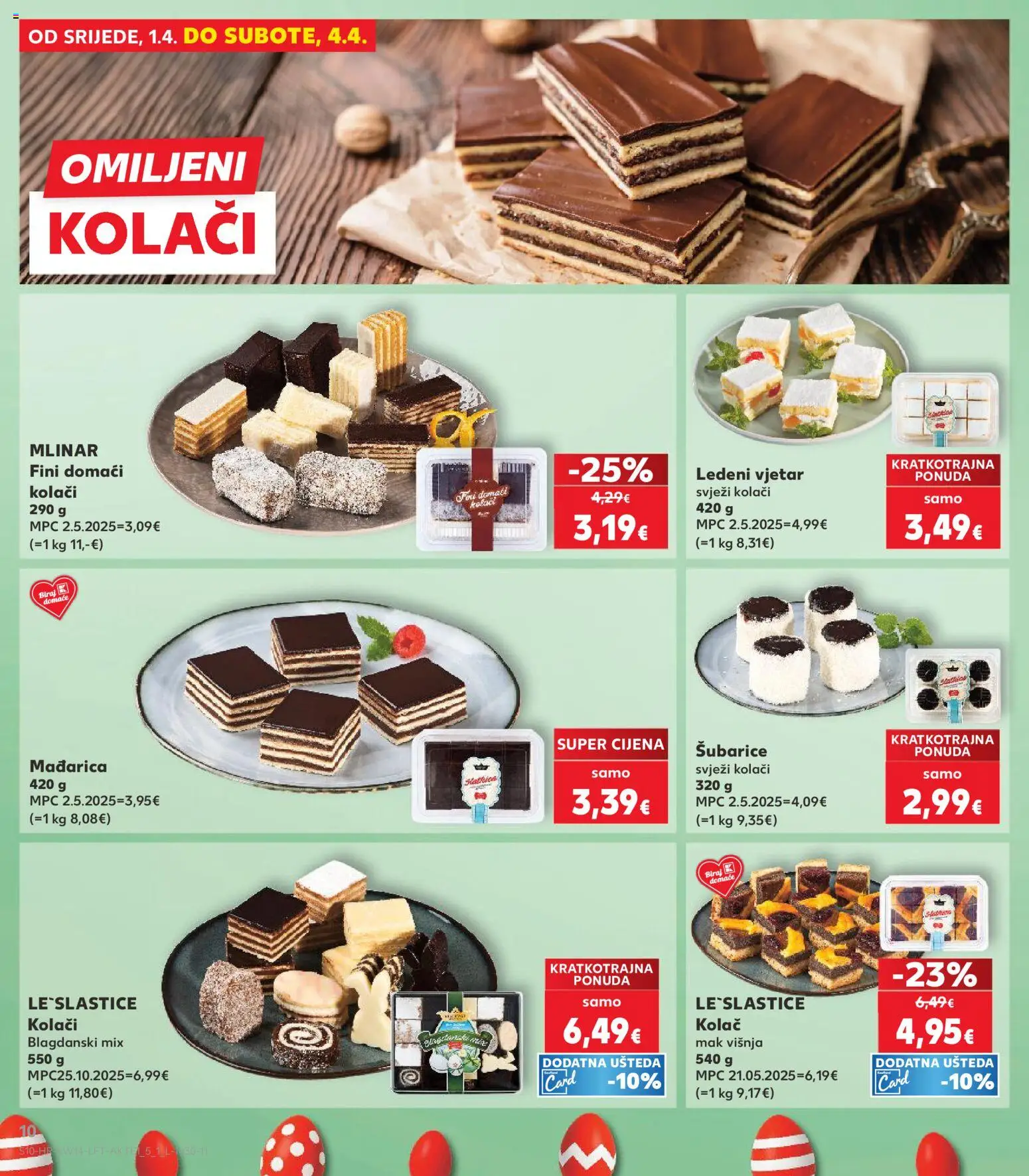 Kaufland katalog | vrijedi od 01.04.2026 | Stranica: 10 | Proizvodi: Mak