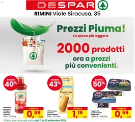 Anteprima del volantino Despar volantino Rimini valido a partire dal 17/09/2026