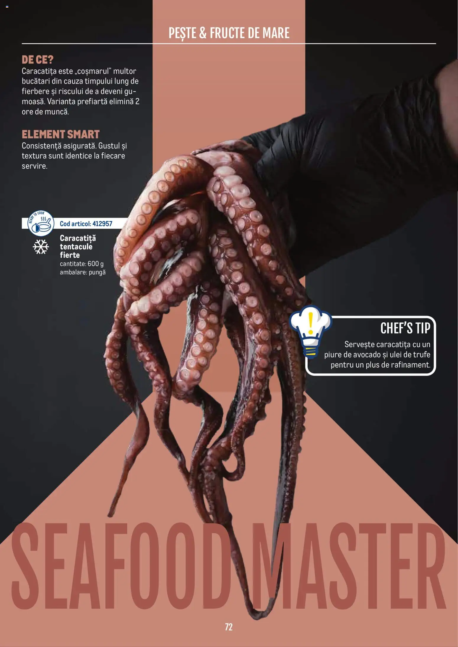 Noul catalog Metro – valabil de la 21.04.2026 | Pagină: 72 | Produse: Pungă, Ulei, Pește, Fructe De Mare