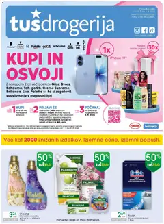 Tuš drogerija katalog akcije – veljaven od 15.07.2026