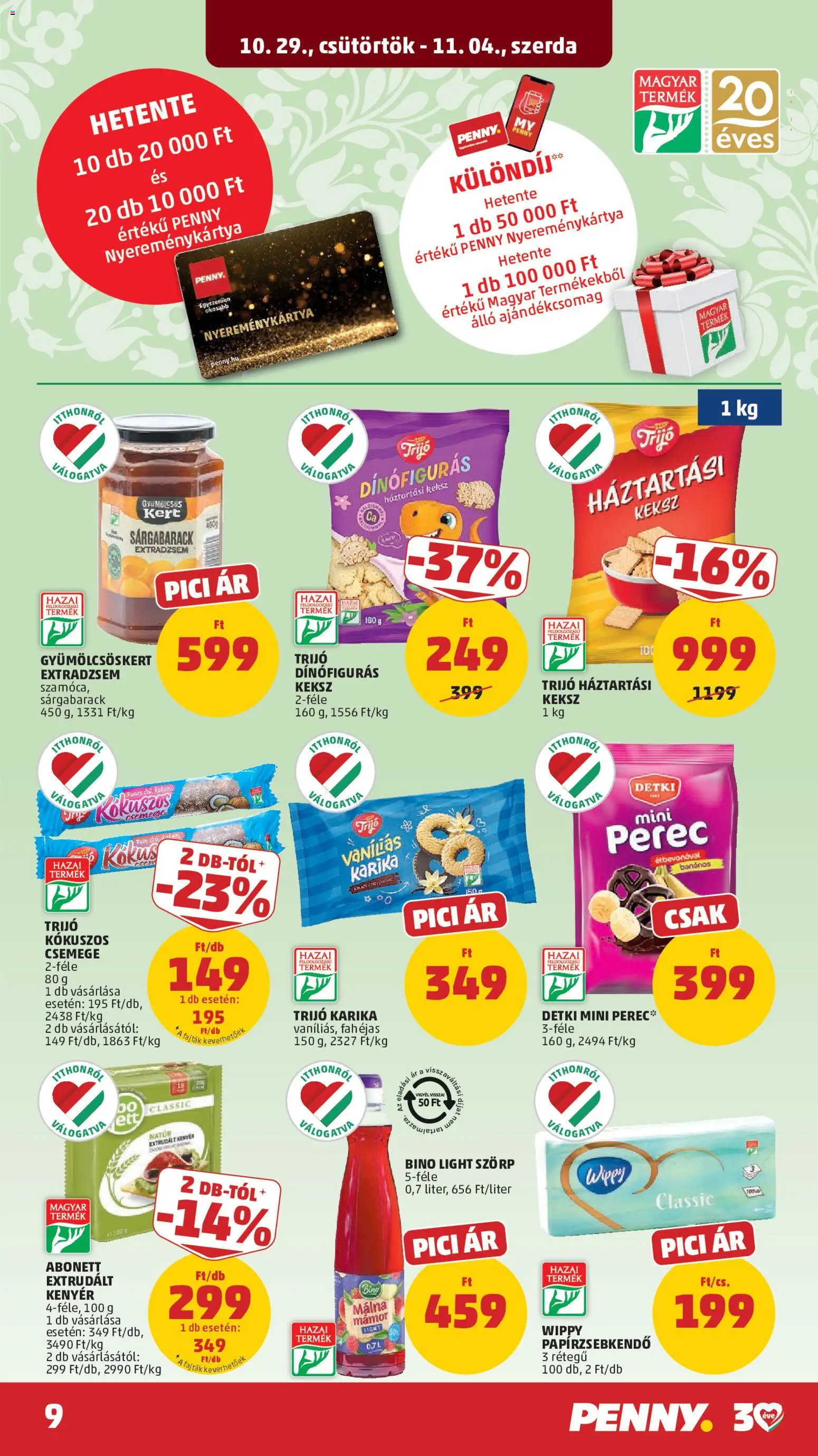 PENNY akciós ujság - amely érvényes a következő dátumtól: 2026.10.29. | Oldal: 11