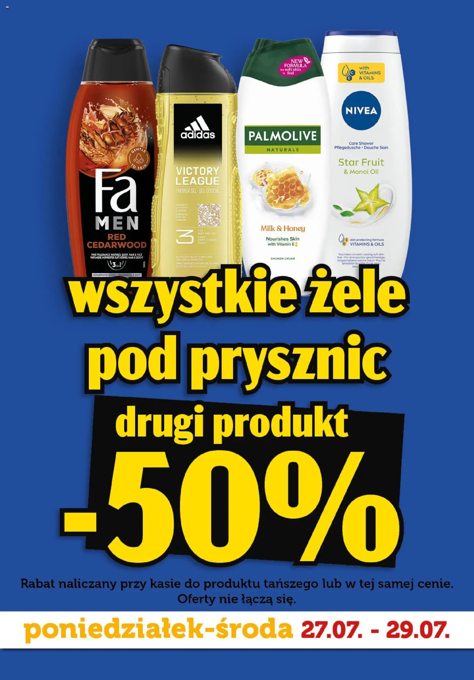 Topaz gazetka - Superstart tygodnia od 27.07.2026 | Strona: 4 | Produkty: Prysznic
