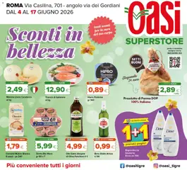 Anteprima del volantino Oasi volantino Superstore Roma valido a partire dal 04.06.2026