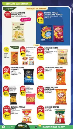 Pré-visualização Pingo Doce folheto válido de 30/06/2026 | Página: 28 | Produtos: Batata frita, Queijo, Doces, Batatas fritas