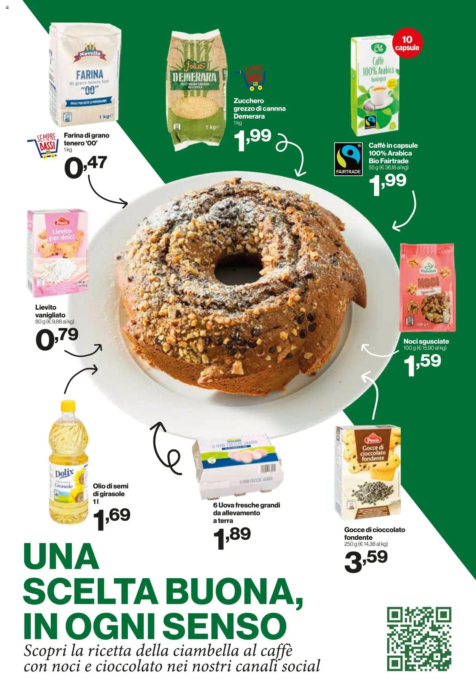 Volantino IN's del 23/09/2026 | Pagina: 9 | Prodotti: Olio di semi, Zucchero, Noci, Caffe in capsule