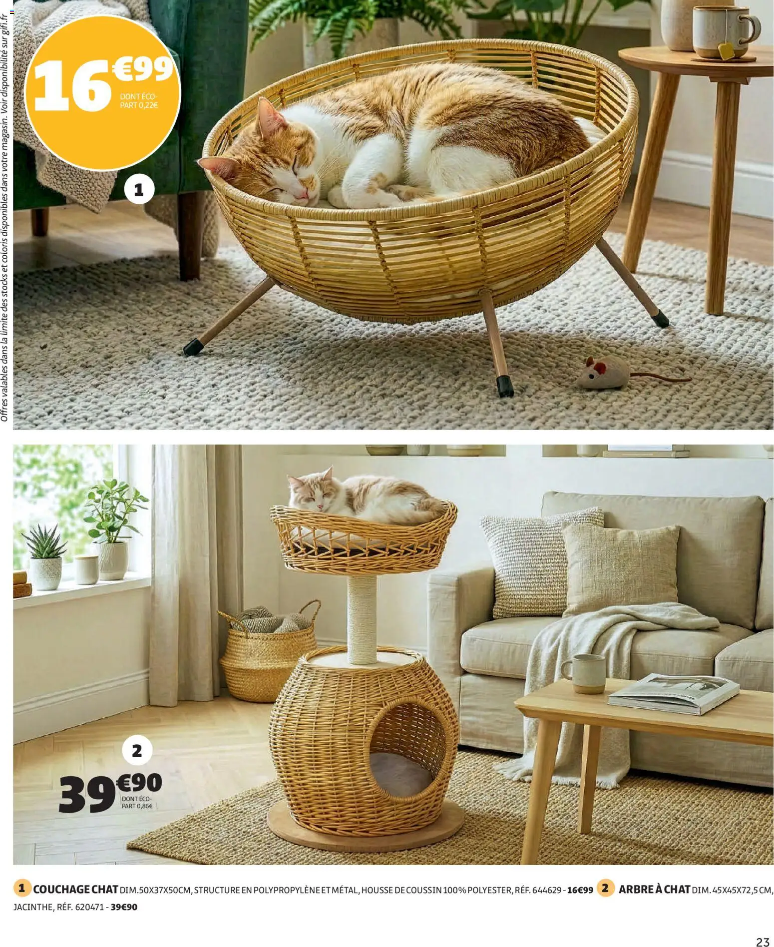 {H1} | Page: 23 | Produits: Arbre à chat