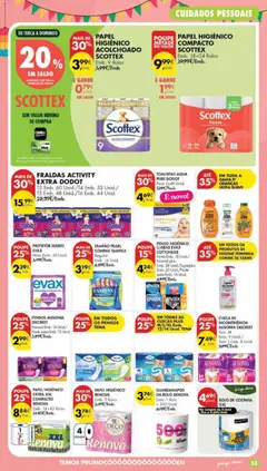 Pré-visualização Pingo Doce Poupe Esta Semana Madeira válido de 09.06.2026 | Página: 33 | Produtos: Papel higiénico, Fraldas, Guardanapos, Cuecas