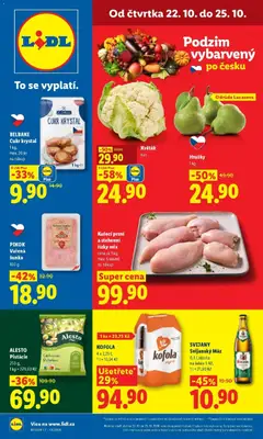 Náhled letáku Lidl aktuální leták od 22.10.2026