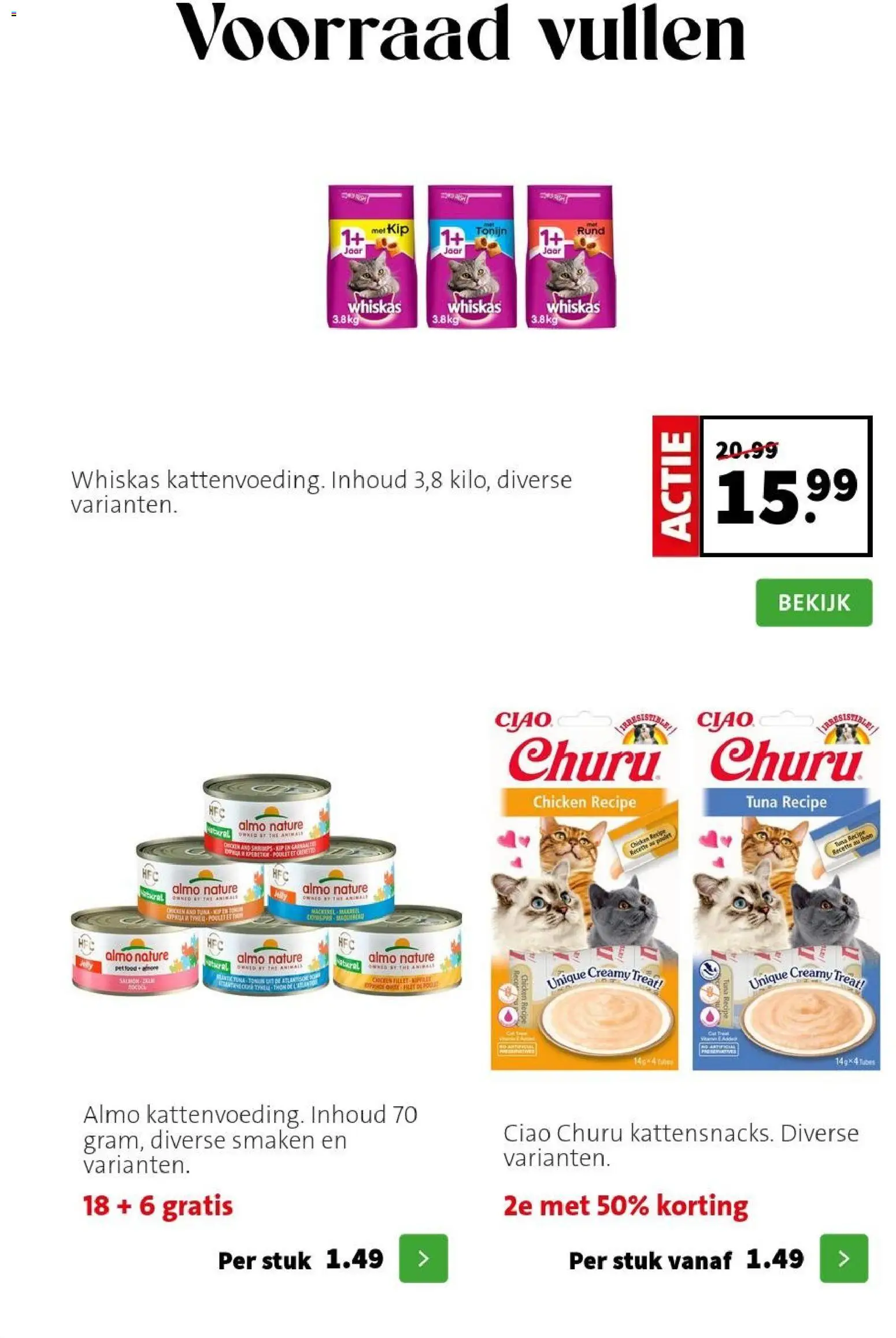 {H1} | Pagina: 14 | Producten: Tonijn, Kip