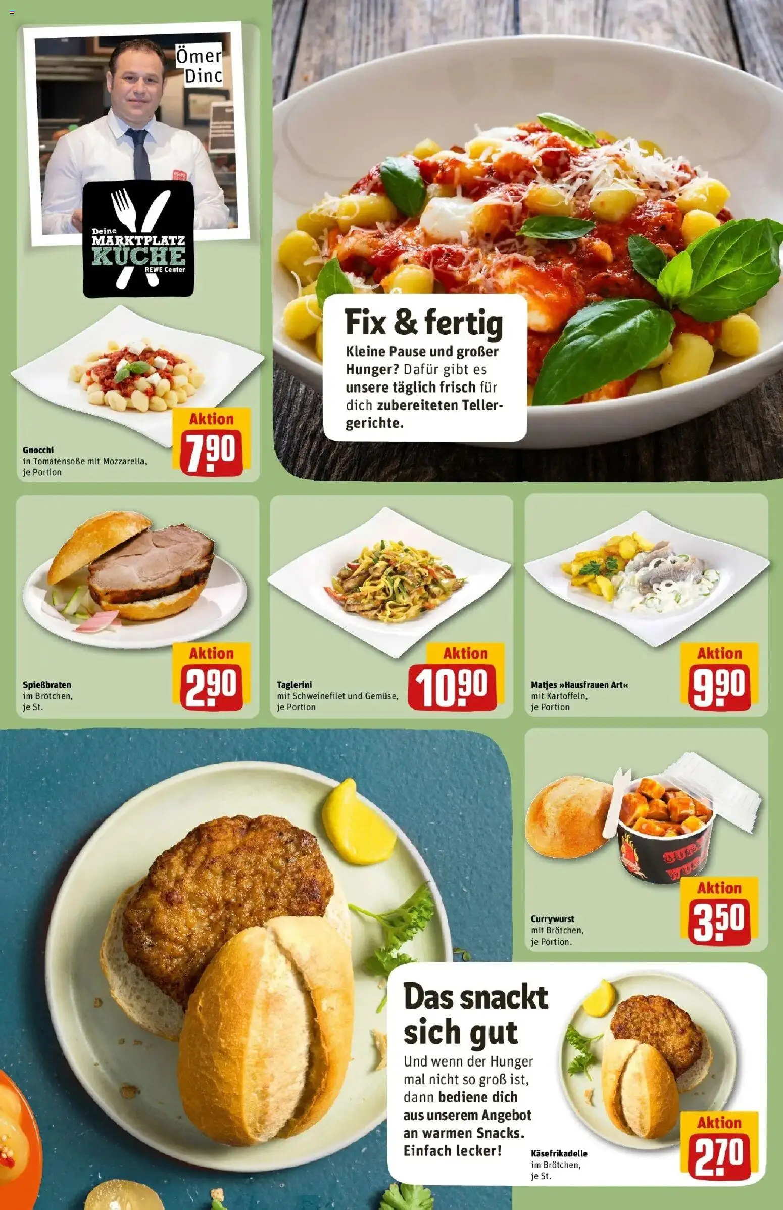 Rewe Prospekt Darmstadt – gültig ab 27.07.2026 | Seite: 13 | Produkte: Küche, Schweinefilet