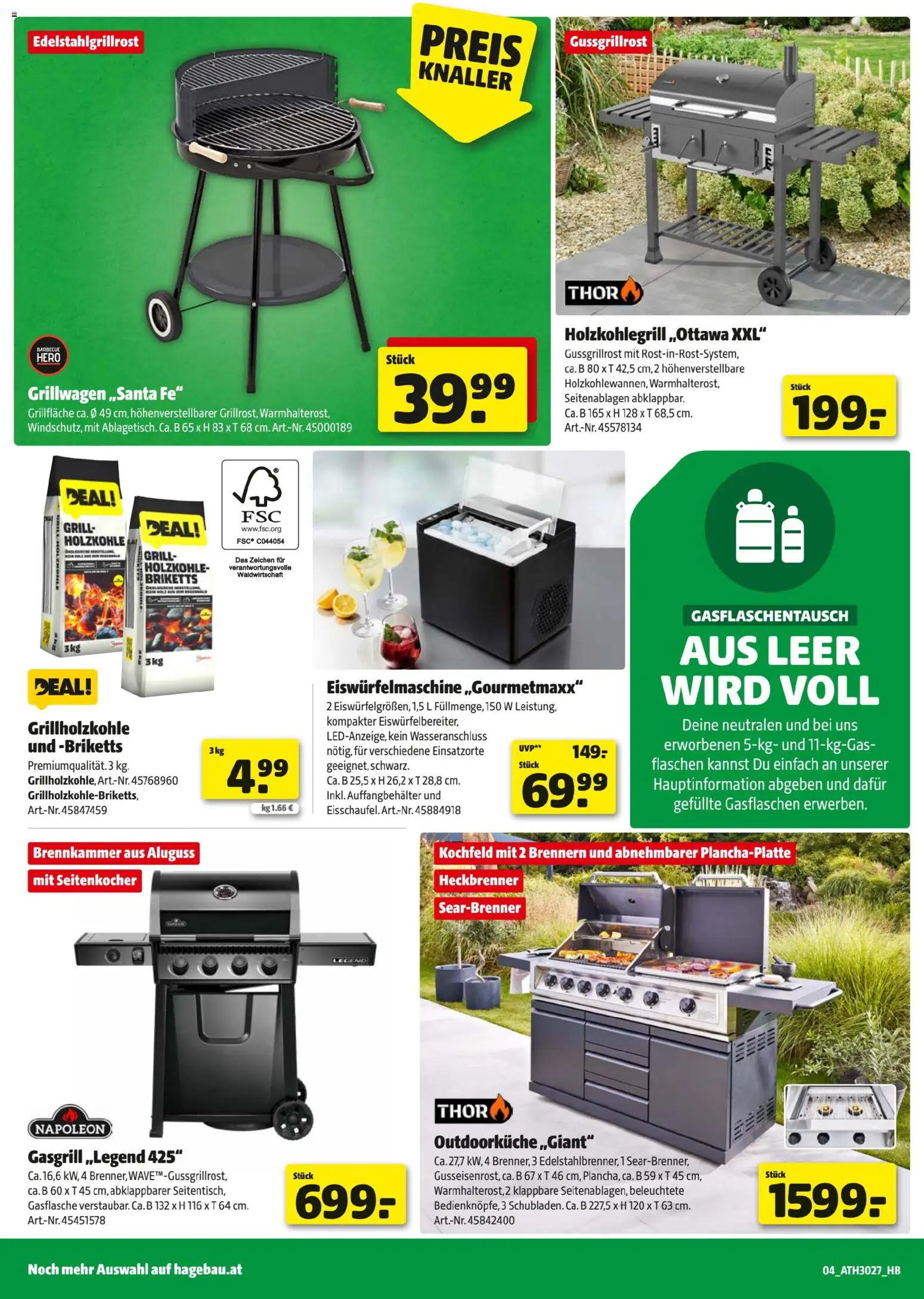 Hagebau Flugblatt gültig ab 30.06.2026 | Seite: 4 | Produkte: Kochfeld, Grill
