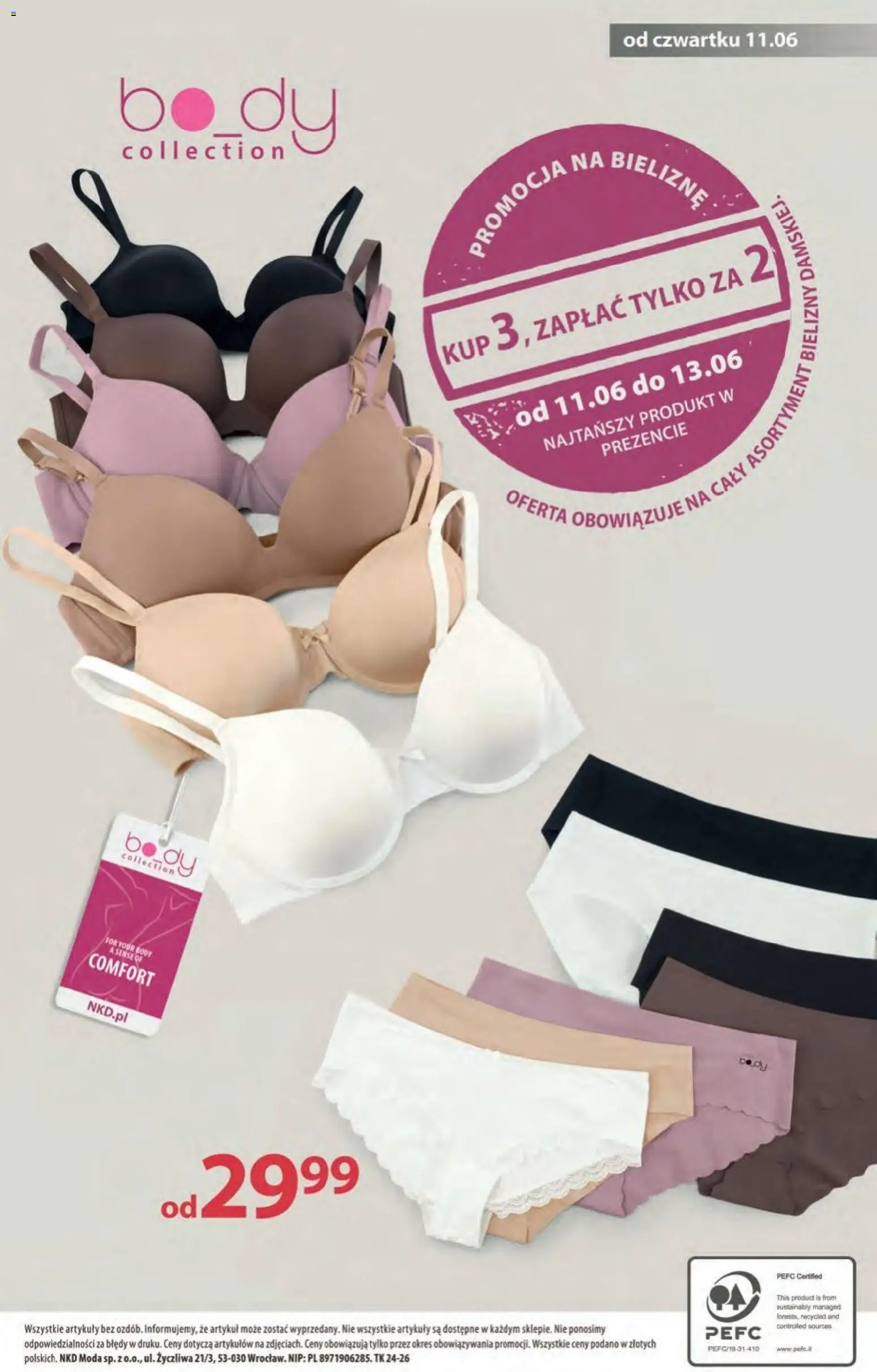 NKD gazetka od 11.06.2026 | Strona: 9 | Produkty: Body