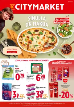 K-Citymarket-mainoslehti voimassa 03/09/2026 alkaen