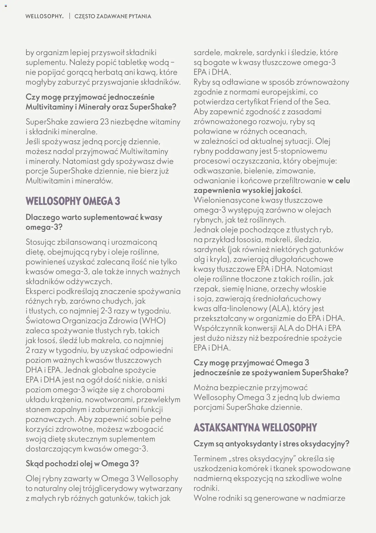 Oriflame Katalog - Przewodnik po produktach Wellosophy od 15.11.2023 | Strona: 53