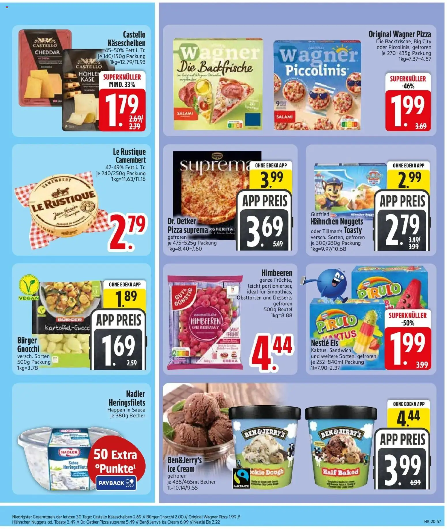 Edeka prospekt Vilgertshofen-Issing	 – gültig ab 10.05.2026 | Seite: 9 | Produkte: Himbeeren, Hahnchen, Piccolinis, Eis