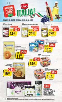 Ofertele Mega Image valabile de la 28.05.2026 | Pagină: 8 | Produse: Aluat, Ulei, Legume, Sos