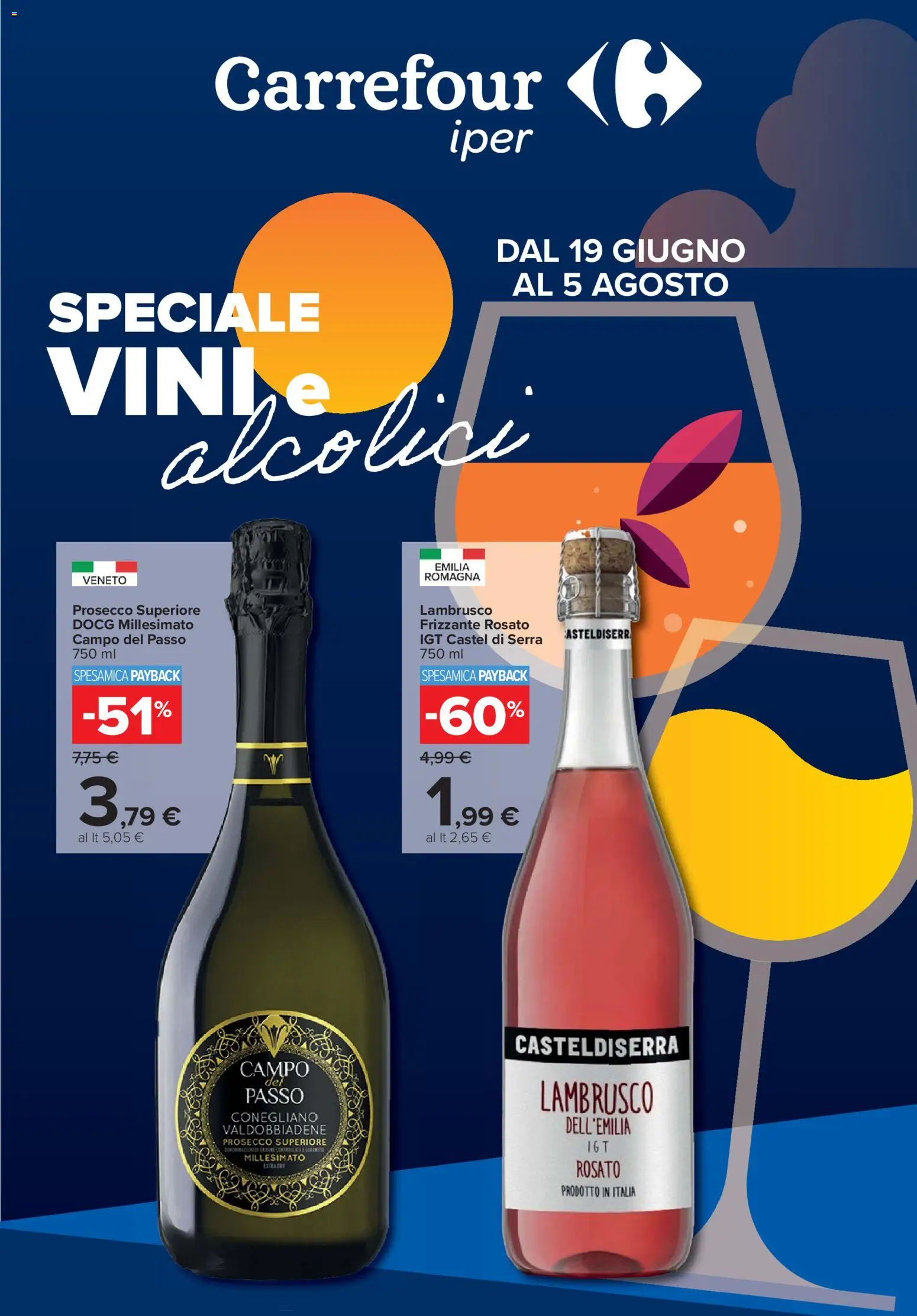 Volantino Carrefour del 19.06.2026 | Pagina: 1