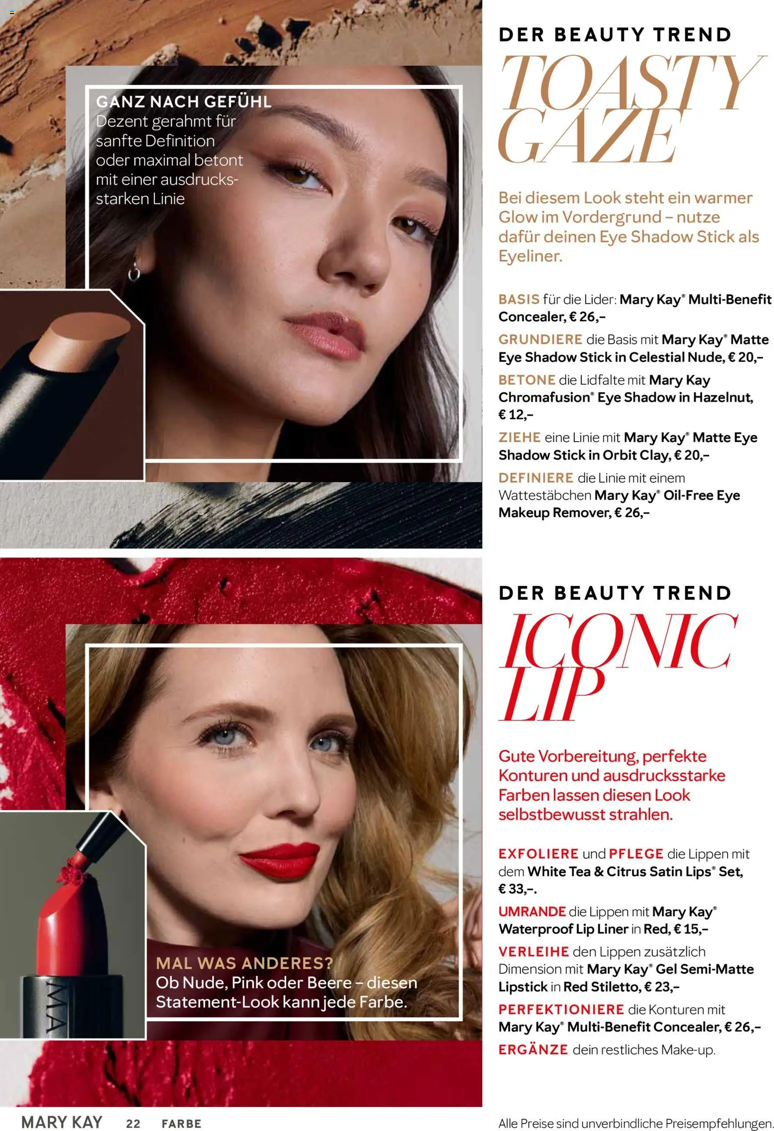Mary Kay Katalog – gültig ab 16.07.2026 | Seite: 22