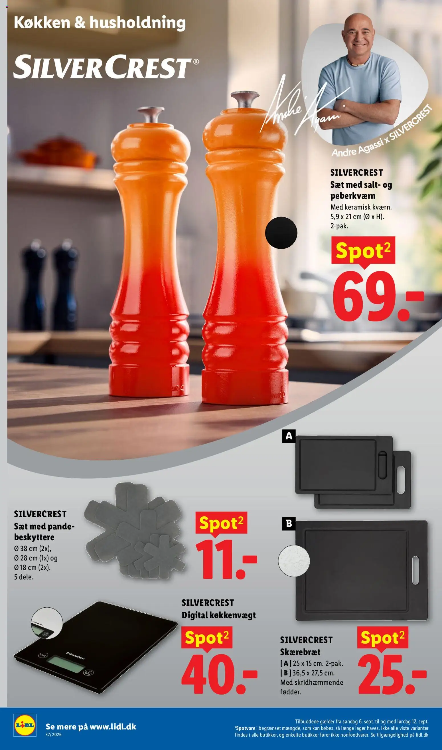Lidl tilbudsavis – gyldig fra 06/09/2026 | Side: 21 | Produkter: Skærebræt, Salt, Søm, Køkkenvægt