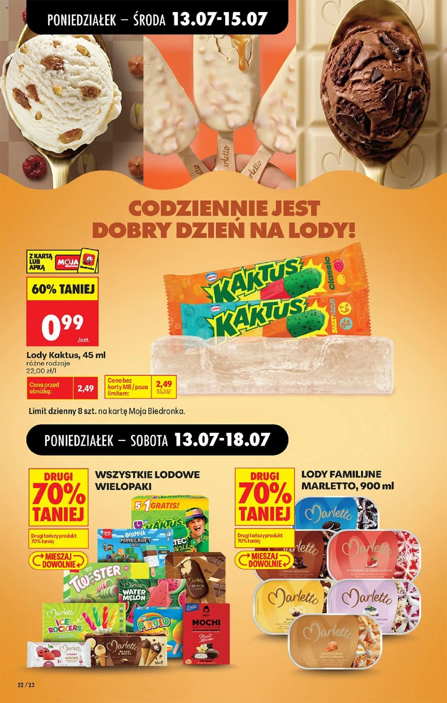 Biedronka Polsko leták od 13.07.2026 | Strana: 24 | Produkty: Slaný karamel, Plašič, Karty